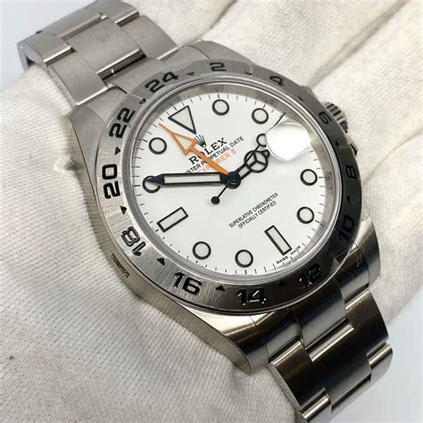 trade in value rolex explorer ii 2000s|Rolex explorer price history.